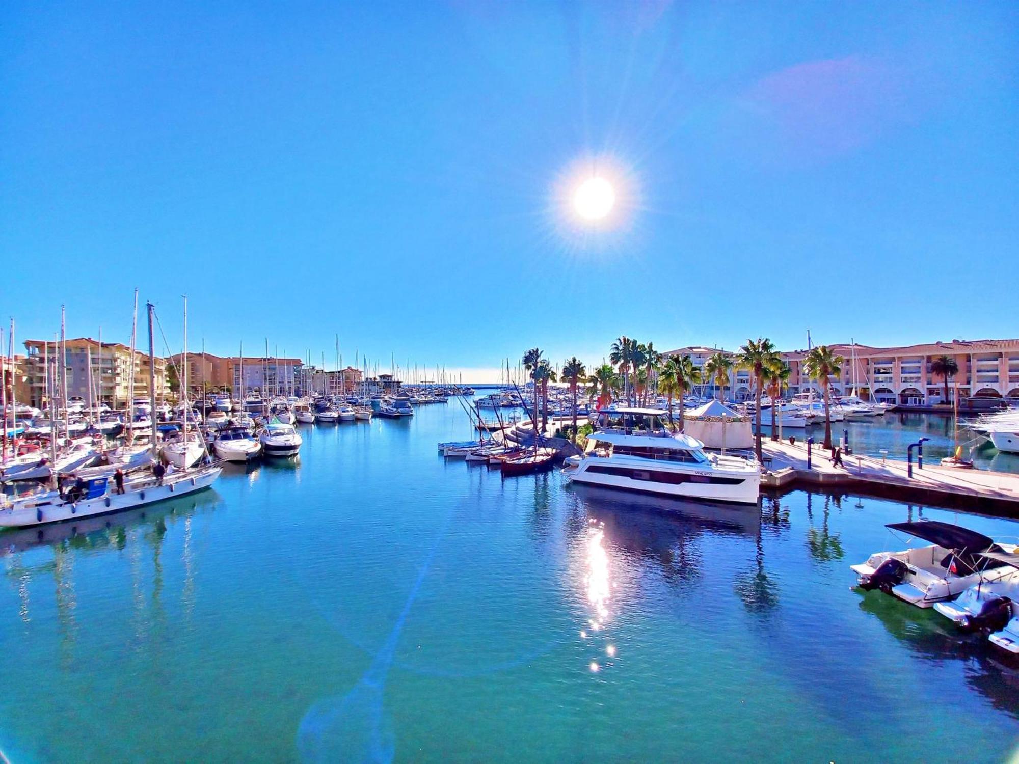 Port Frejus - Tout A Pied - Wifi - Clim Fréjus Exterior foto